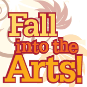 Fall into the Arts 2008 logo