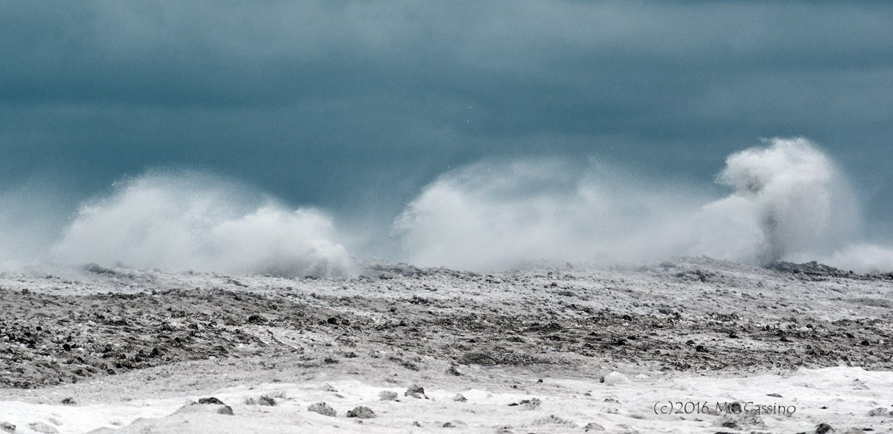 High Surf at South Haven